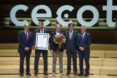 LEscola Ginebr rep el premi Cecot a la PIME Responsable