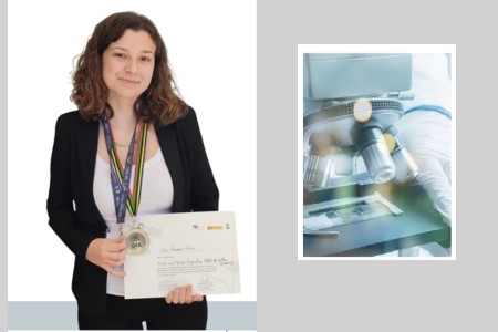 Una alumna de l'Escola Sant Gervasi medalla de plata en lOlimpada Espanyola de Biologia