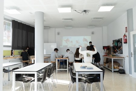 Aula Maker de l’Escola GEM, un nou espai de formació i creació per a tota la ciutat 